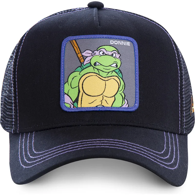 mutzen-gebogen-schwarz-snapback-donatello-ninja-turtles-von-capslab