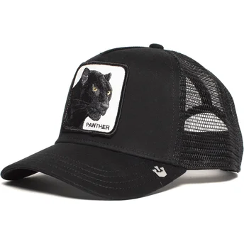 Schwarze Trucker-Kappe Panther Black Panther von Goorin Bros.