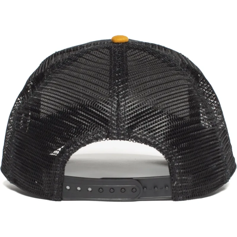 trucker-cap-schwarz-und-gelb-affe-banana-shake-von-goorin-bros