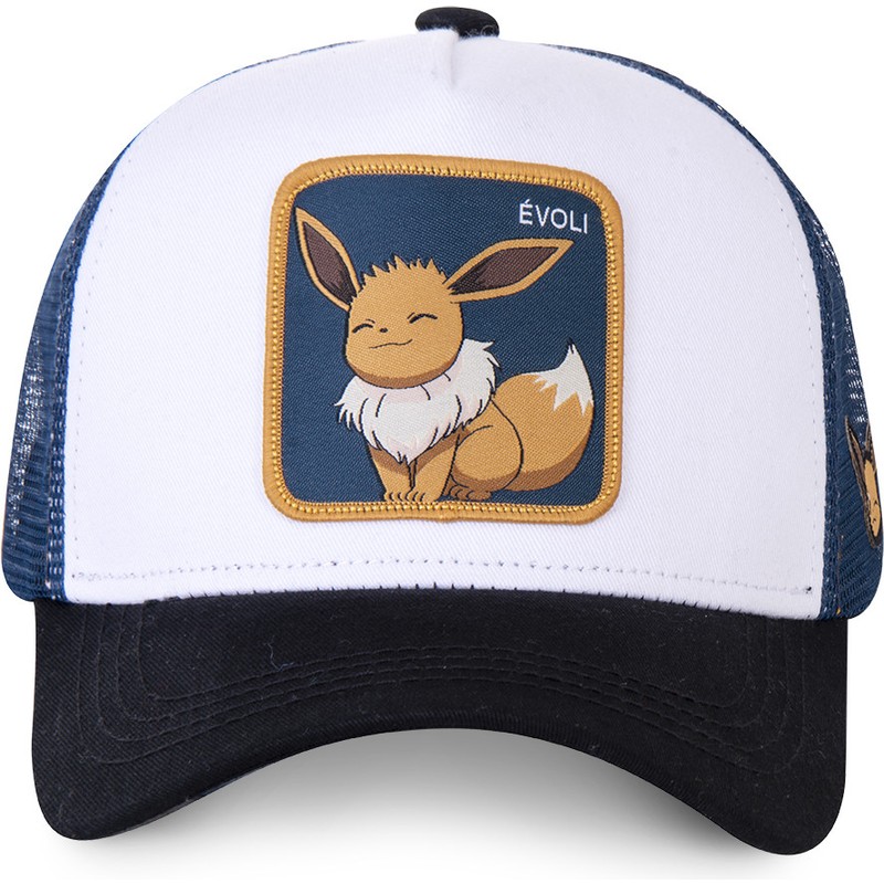 Capslab Eevee EVO3 Pokémon Trucker Cap weiß Caphunters.de