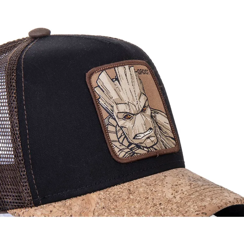 mutzen-gebogen-schwarz-snapback-groot-marvel-comics-von-capslab mutzen-gebogen-schwarz-snapback-groot-marvel-comics-von-capslab