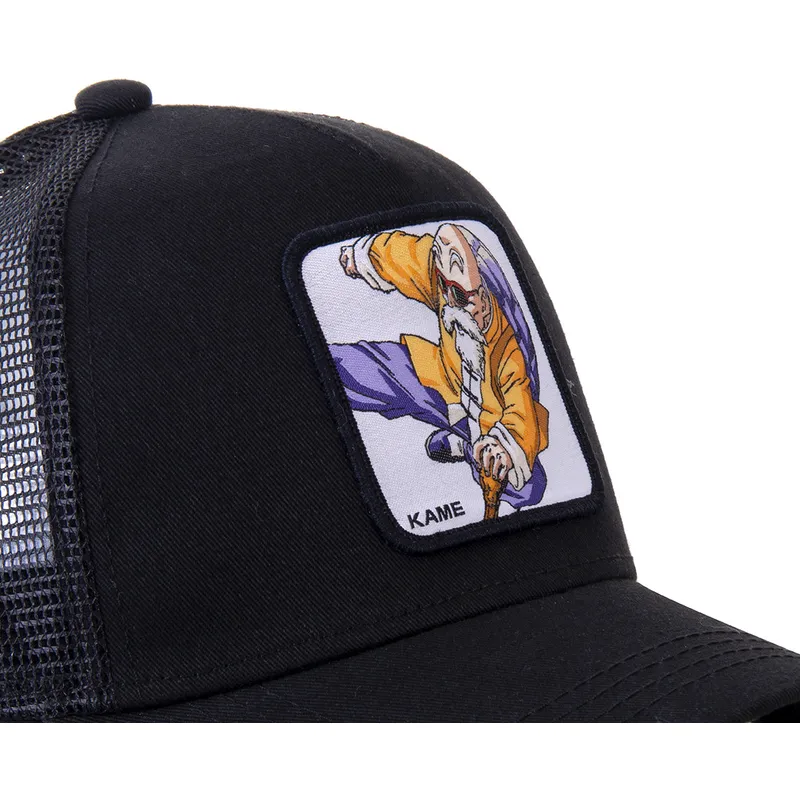mutzen-gebogen-schwarz-snapback-master-roshi-dragon-ball-von-capslab