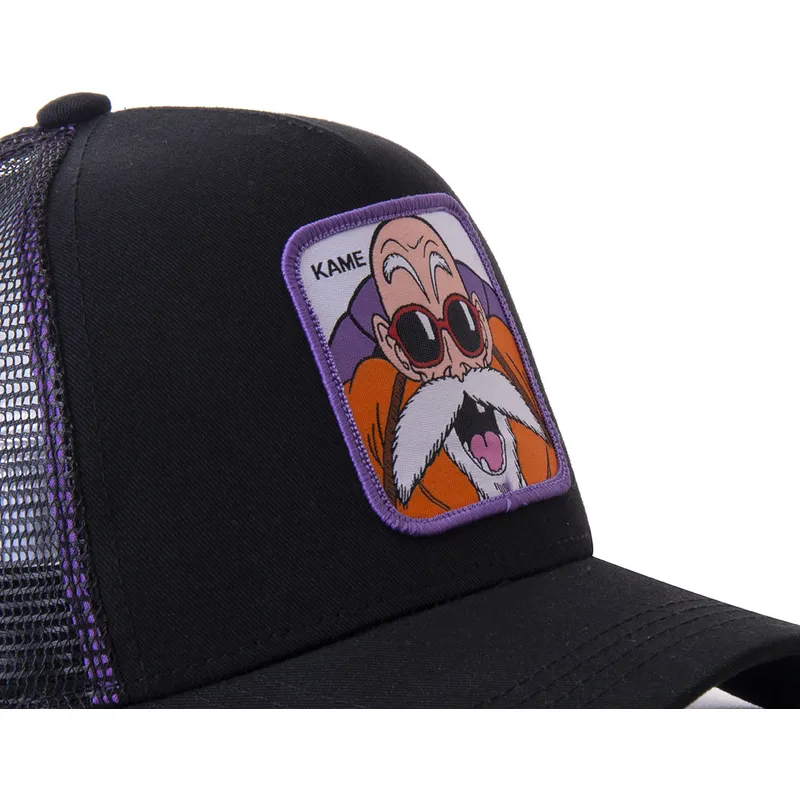 schwarze-trucker-cap-master-roshi-kamc-dragon-ball-von-capslab