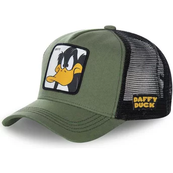 Capslab Daffy Duck DAF2 Looney Tunes Trucker Cap grün