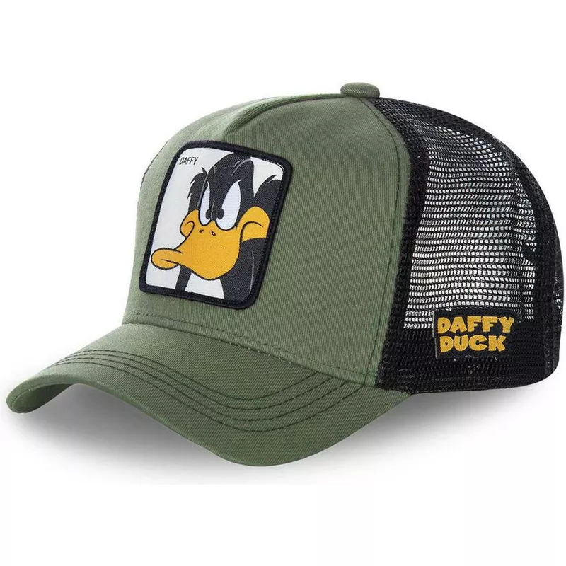 capslab-daffy-duck-daf2-looney-tunes-trucker-cap-grun