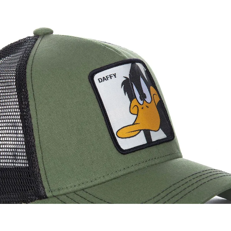 grune-trucker-kappe-daffy-duck-daf2-looney-tunes-von-capslab