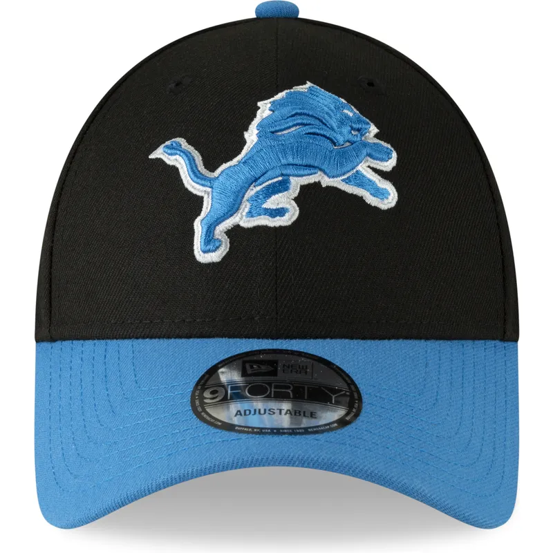 mutzen-gebogen-schwarz-verstellbares-band-9forty-the-league-der-detroit-lions-nfl-von-new-era mutzen-gebogen-schwarz-verstellbares-band-9forty-the-league-der-detroit-lions-nfl-von-new-era