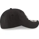 schwarze-verstellbare-9twenty-nylon-packable-kappe-mit-gebogenem-schirm-der-new-york-yankees-mlb-von-new-era