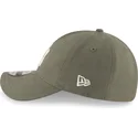 verstellbare-grune-gebogene-kappe-9twenty-nylon-packable-der-new-york-yankees-mlb-von-new-era