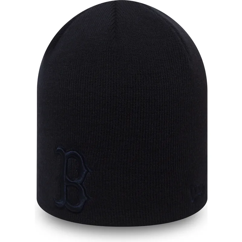 mutzen-marineblau-skull-knit-seasonal-der-boston-red-sox-mlb-von-new-era