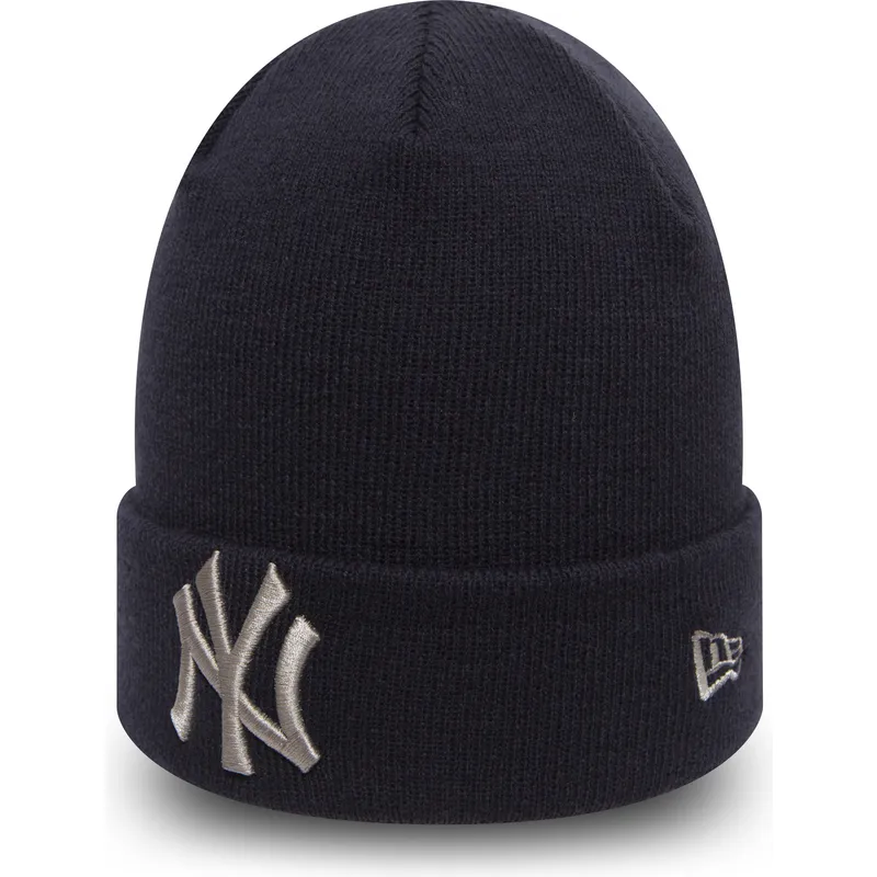 mutzen-marineblau-cuff-knit-league-essential-der-new-york-yankees-mlb-von-new-era mutzen-marineblau-cuff-knit-league-essential-der-new-york-yankees-mlb-von-new-era