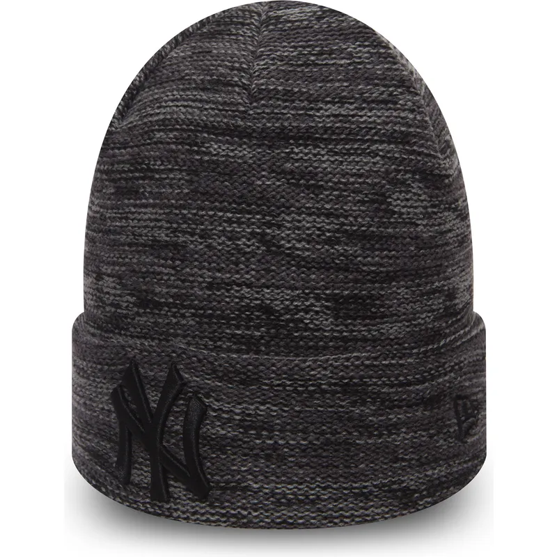 mutzen-grau-cuff-knit-marl-der-new-york-yankees-mlb-von-new-era