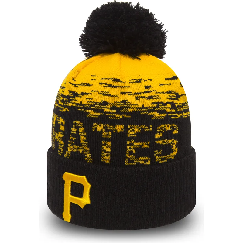 mutzen-pompon-gelb-cuff-knit-sport-der-pittsburgh-pirates-mlb-von-new-era