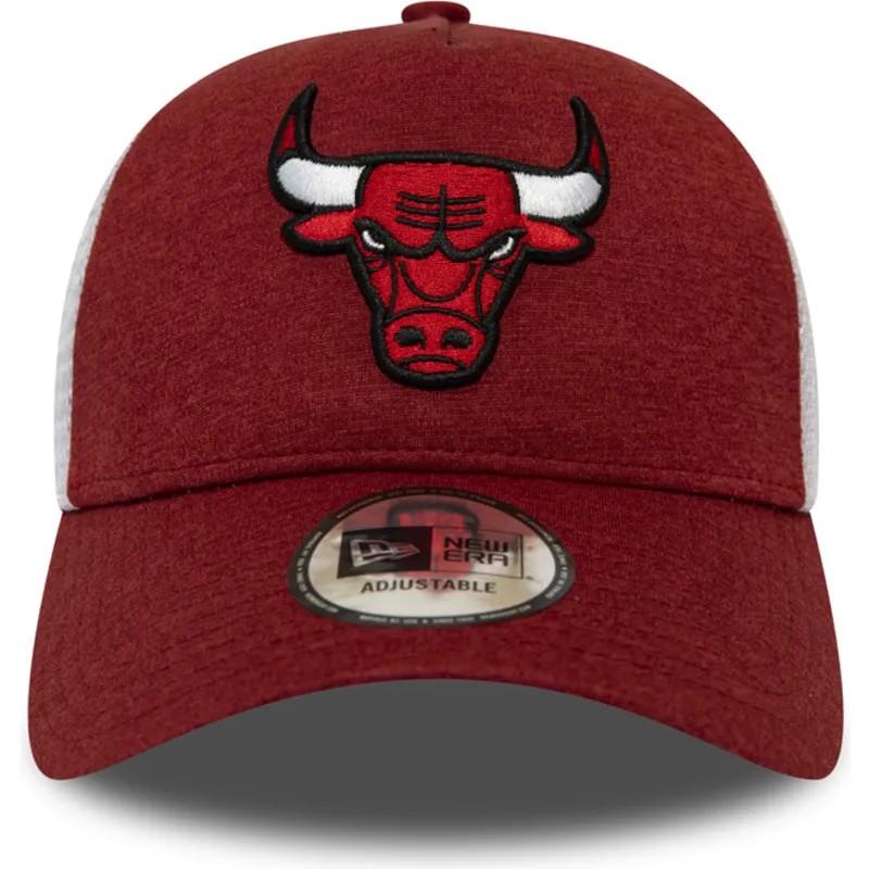 mutzen-gebogen-rot-verstellbares-band-trucker-shadow-tech-a-frame-der-chicago-bulls-nba-von-new-era mutzen-gebogen-rot-verstellbares-band-trucker-shadow-tech-a-frame-der-chicago-bulls-nba-von-new-era