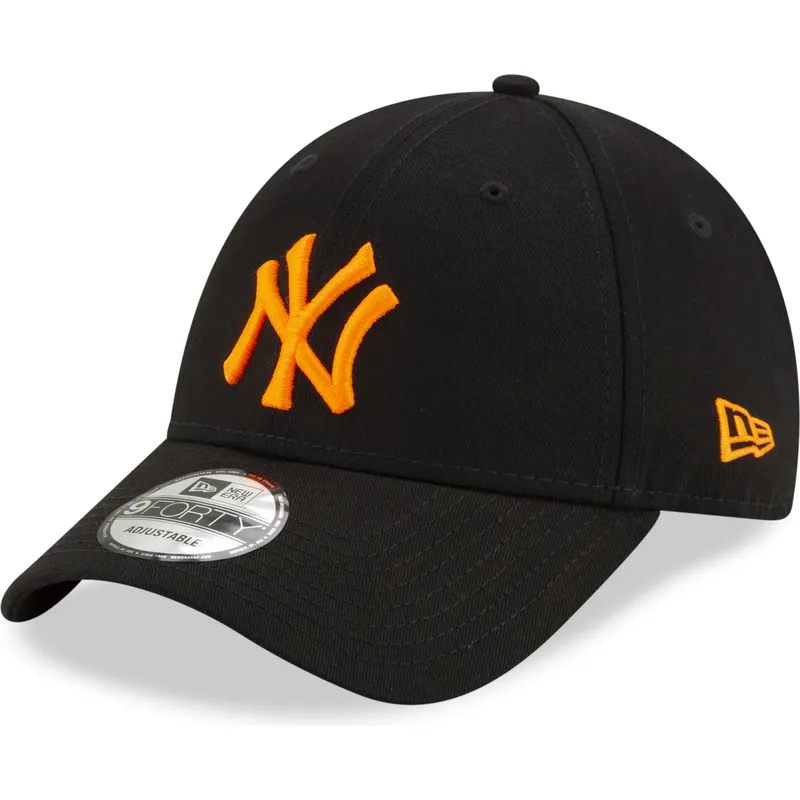 mutzen-gebogen-schwarz-verstellbares-band-9forty-league-essential-neon-der-new-york-yankees-mlb-von-new-era