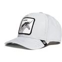 goorin-bros-graue-glitzer-snapback-cap-mit-gebogenem-schirm-und-einhorn-believer