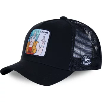 capslab-bulma-bul2-dragon-ball-black-trucker-hat
