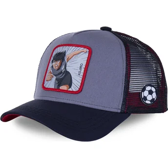 mutzen-gebogen-grau-snapback-mark-lenders-champions-oliver-und-benji-von-capslab