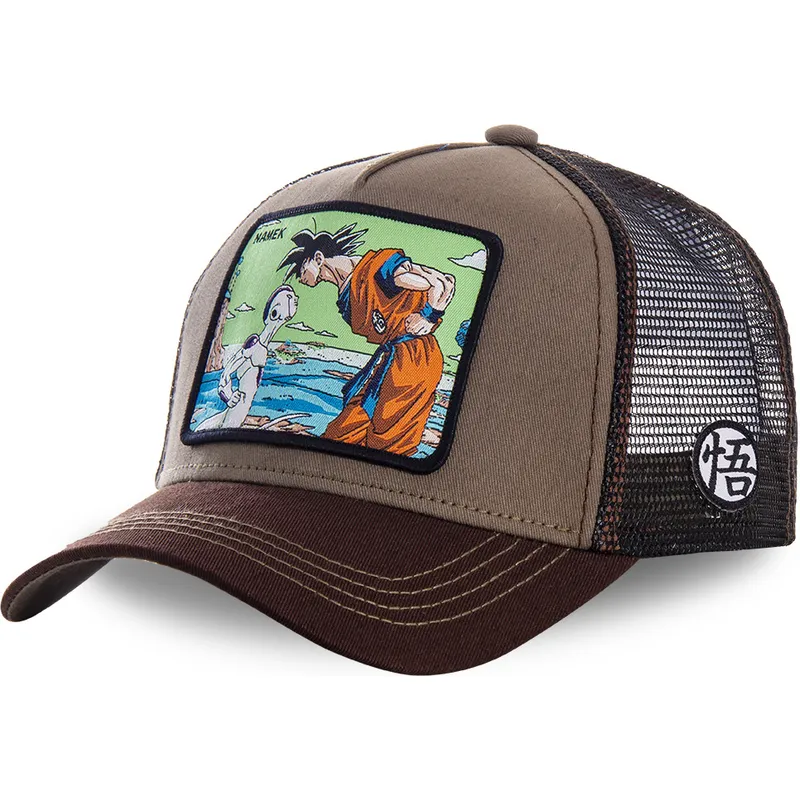 gorra-trucker-braun-goku-vs-frieza-namek-nam2-dragon-ball-von-capslab