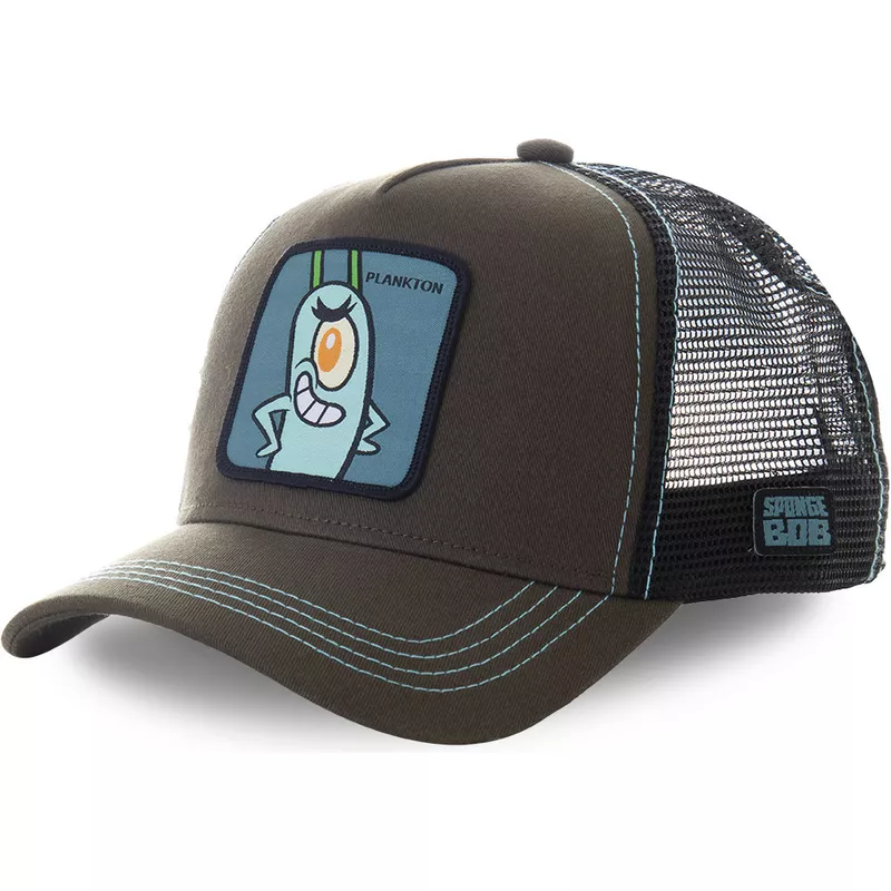 capslab-plankton-plk-spongebob-squarepants-grey-trucker-hat