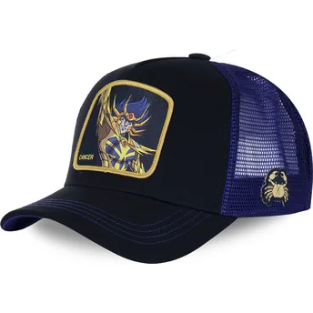 schwarze-trucker-kappe-krebs-can-saint-seiya-die-ritter-des-zodiac-von-capslab