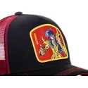 capslab-scorpio-sco-saint-seiya-knights-of-the-zodiac-black-and-red-trucker-hat