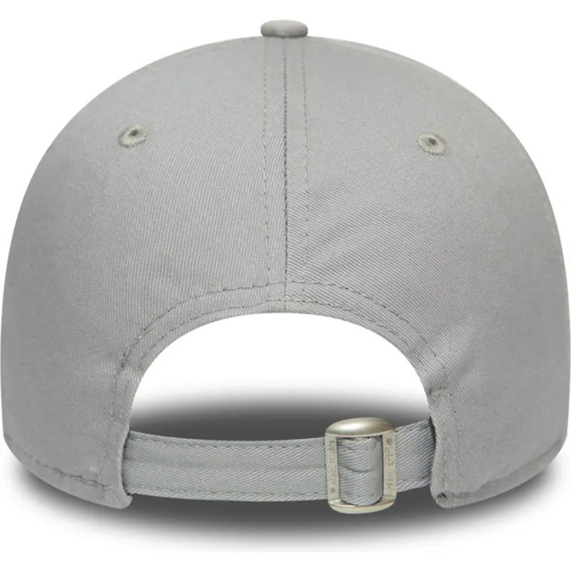 mutzen-gebogen-grau-verstellbares-band-granate-9forty-essential-der-los-angeles-dodgers-mlb-von-new-era
