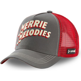 Capslab Merrie Melodies ALL2 Looney Tunes Grey and Red Trucker Hat