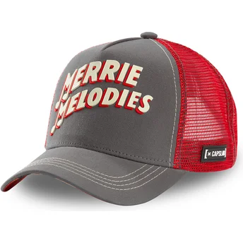 Gorra Trucker Grau und Rot Merrie Melodies ALL2 Looney Tunes von Capslab