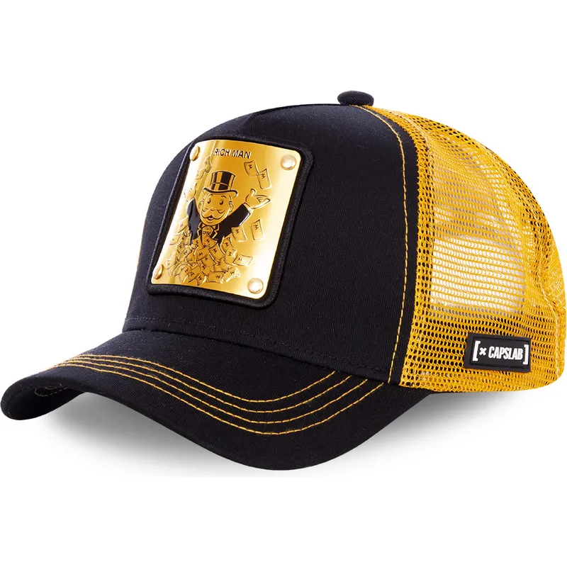 mutzen-gebogen-schwarz-snapback-rich-uncly-pennybags-monopoly-von-capslab mutzen-gebogen-schwarz-snapback-rich-uncly-pennybags-monopoly-von-capslab