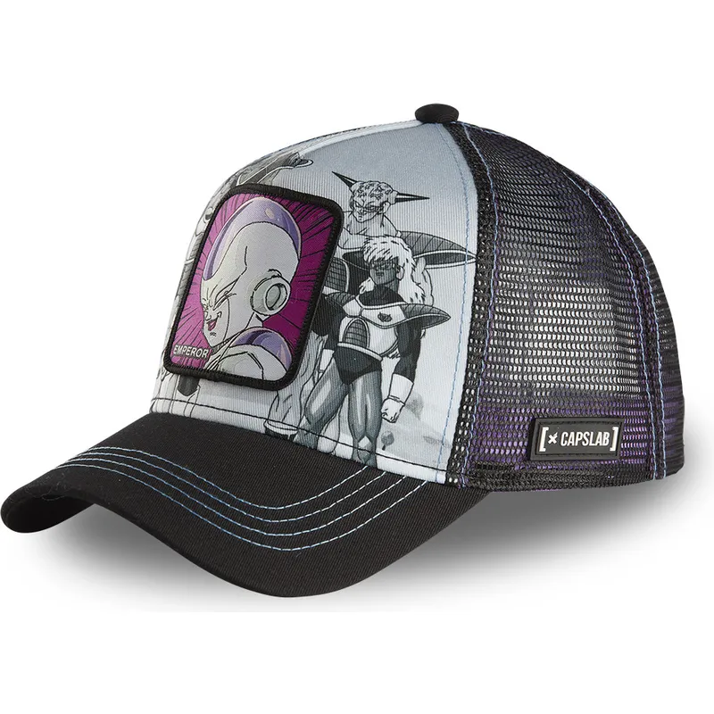 gorra-trucker-grau-und-schwarz-frieza-arm-cl-dragon-ball-von-capslab