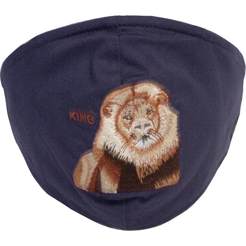 masken-und-schutz-marineblau-der-mascarilla-reutilizable-azul-marino-leon-mane-cat-the-farm-von-goorin-bros masken-und-schutz-marineblau-der-mascarilla-reutilizable-azul-marino-leon-mane-cat-the-farm-von-goorin-bros