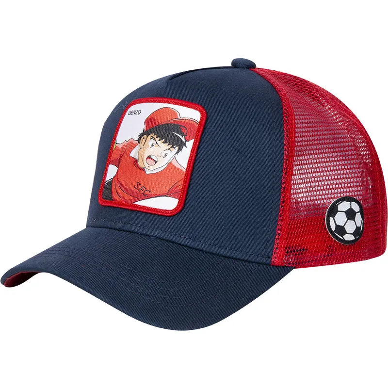mutzen-gebogen-marineblau-snapback-benji-price-champions-oliver-und-benji-von-capslab mutzen-gebogen-marineblau-snapback-benji-price-champions-oliver-und-benji-von-capslab