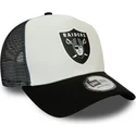 trucker-cap-weiss-und-schwarz-team-colour-block-a-frame-der-las-vegas-raiders-nfl-von-new-era