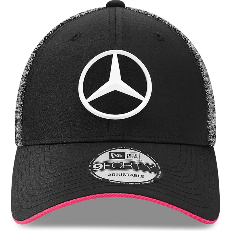 mutzen-gebogen-schwarz-verstellbares-band-9forty-tonal-esports-der-mercedes-formula-1-von-new-era mutzen-gebogen-schwarz-verstellbares-band-9forty-tonal-esports-der-mercedes-formula-1-von-new-era