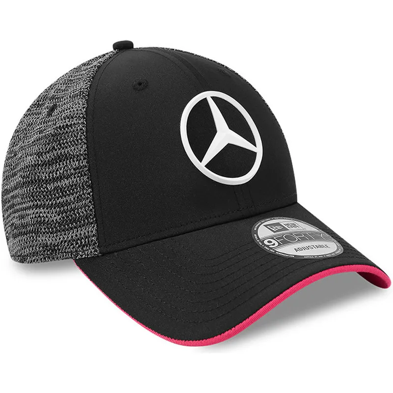 mutzen-gebogen-schwarz-verstellbares-band-9forty-tonal-esports-der-mercedes-formula-1-von-new-era mutzen-gebogen-schwarz-verstellbares-band-9forty-tonal-esports-der-mercedes-formula-1-von-new-era