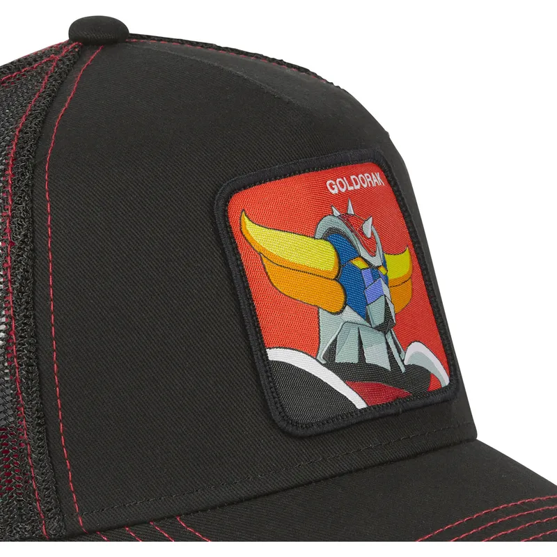mutzen-gebogen-schwarz-snapback-robot-grendizer-robot-grendizer-von-capslab