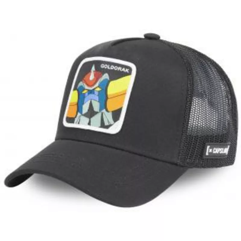 capslab-rak2-ufo-robot-grendizer-black-trucker-hat