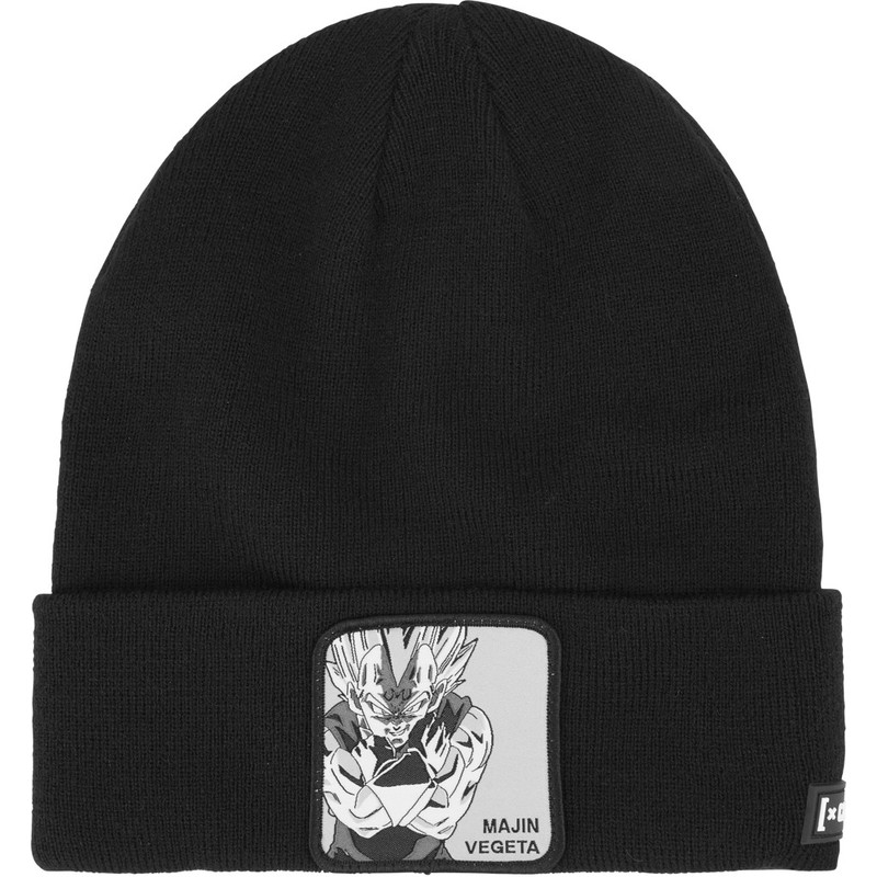 capslab-majin-vegeta-bon-veg-dragon-ball-black-beanie