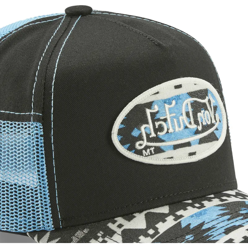 trucker-cap-schwarz-und-blau-atru-nav-von-von-dutch