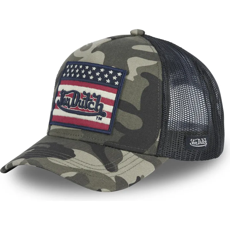 trucker-cap-camouflage-flag-ck-von-von-dutch