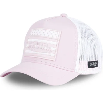 Trucker-Cap rosa FLAG PP von Von Dutch
