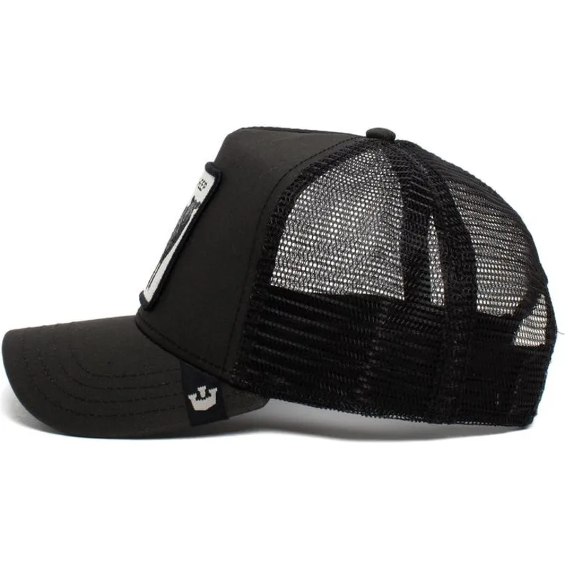 mutzen-gebogen-schwarz-snapback-the-farm-von-goorin-bros mutzen-gebogen-schwarz-snapback-the-farm-von-goorin-bros