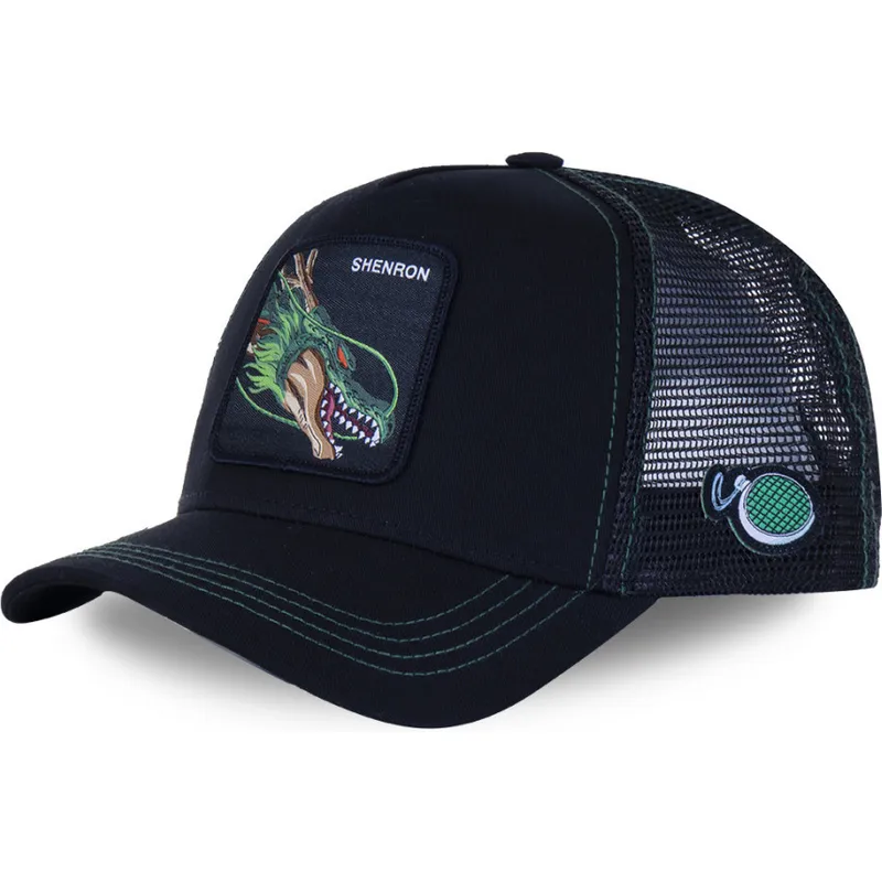 mutzen-gebogen-schwarz-snapback-shenron-dragon-ball-von-capslab mutzen-gebogen-schwarz-snapback-shenron-dragon-ball-von-capslab