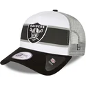 new-era-las-vegas-raiders-nfl-a-frame-retro-schwarz-weiss-trucker-cap