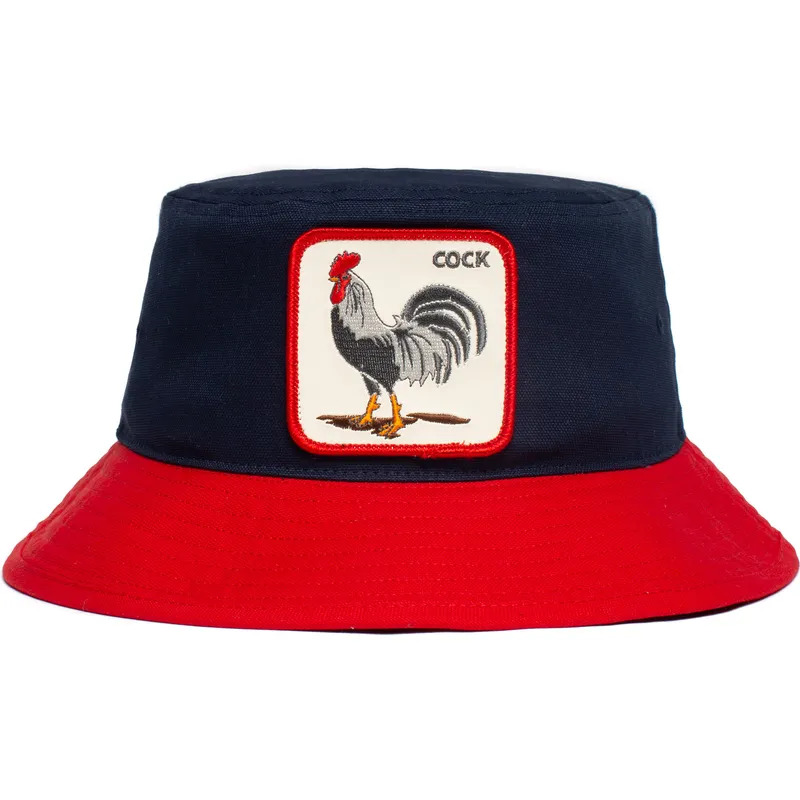eimer-marineblau-der-bucket-azul-marino-y-rojo-gallo-cock-americana-the-farm-the-farm-von-goorin-bros eimer-marineblau-der-bucket-azul-marino-y-rojo-gallo-cock-americana-the-farm-the-farm-von-goorin-bros