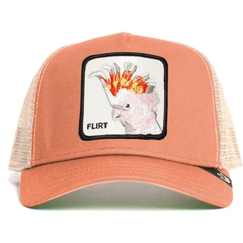 rosa-trucker-kappe-kakadu-big-flirt-the-farm-von-goorin-bros