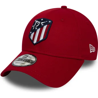 mutzen-gebogen-rot-verstellbares-band-9forty-essential-de-atletico-der-atletico-de-madrid-lfp-von-new-era