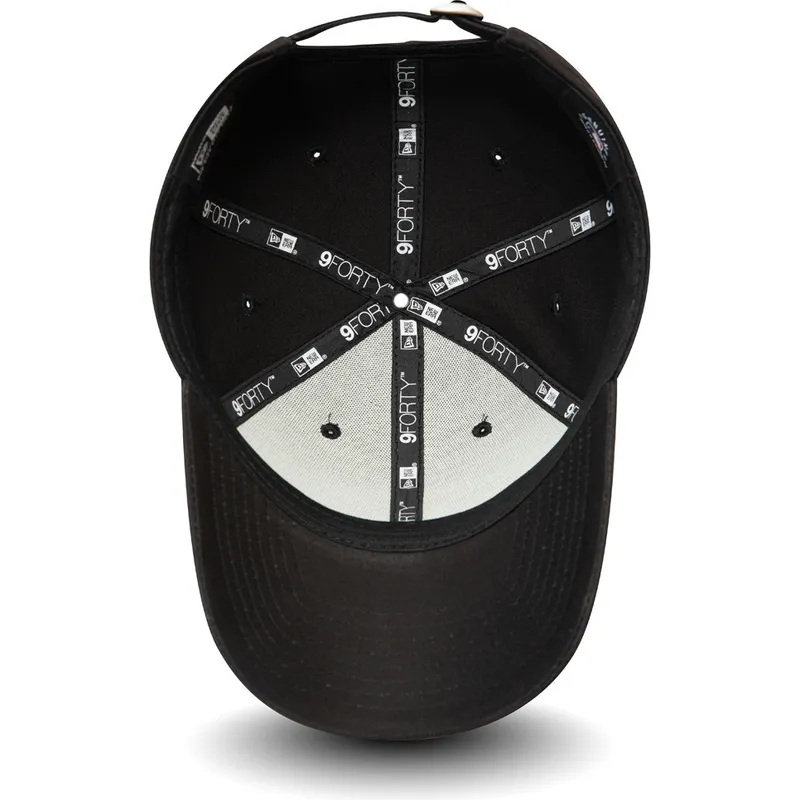 mutzen-gebogen-schwarz-verstellbares-band-9forty-league-essential-der-new-york-yankees-mlb-von-new-era