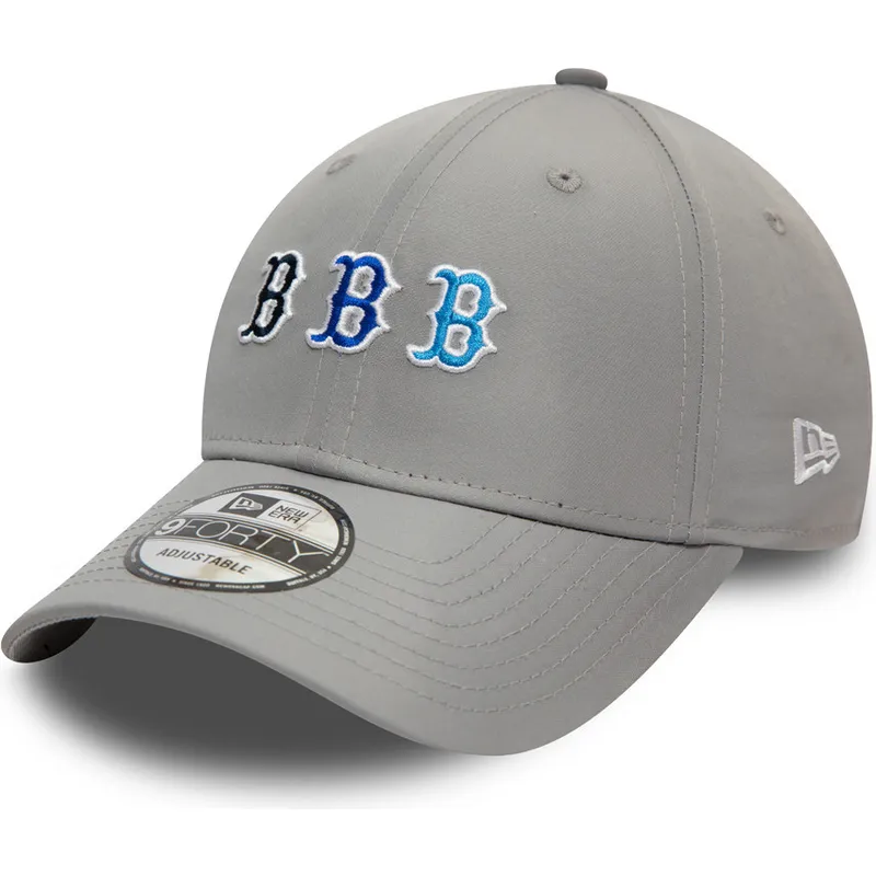 mutzen-gebogen-grau-verstellbares-band-9forty-stack-der-boston-red-sox-mlb-von-new-era mutzen-gebogen-grau-verstellbares-band-9forty-stack-der-boston-red-sox-mlb-von-new-era
